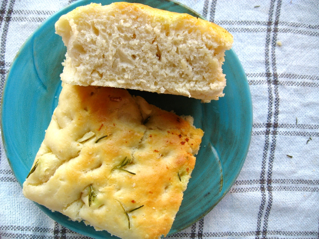 Rosemary and Garlic Oil Focaccia