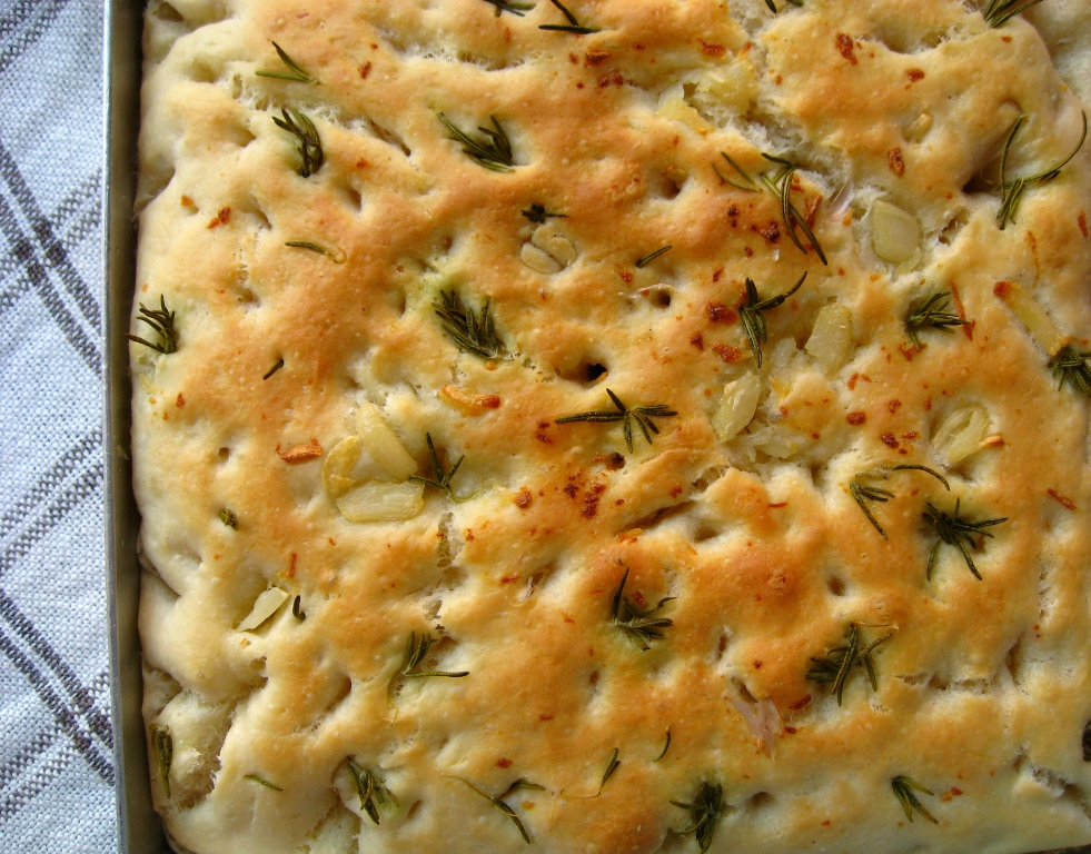 Rosemary and Garlic Oil Focaccia