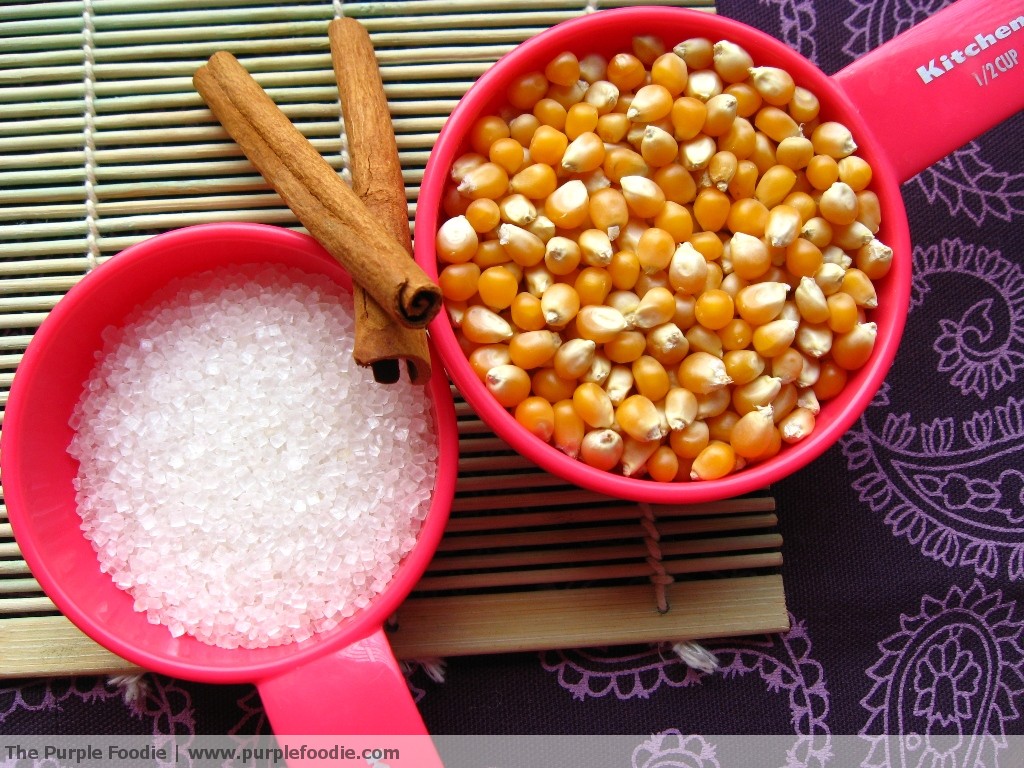 Sugar, Cinnamon and Corn Kernels