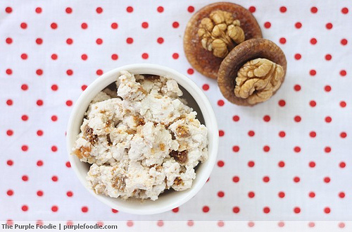 Honey, Walnut and Fig Cheese Spread