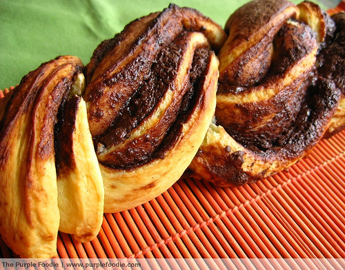 Chocolate cinnamon babka