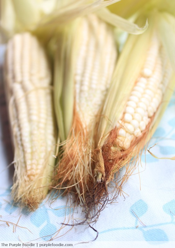 Double Corn and Mint Risotto