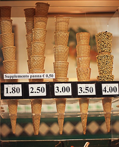 Gelato in Florence