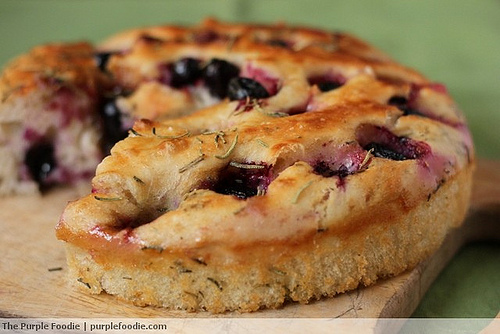 Rosemary and Grape Focaccia