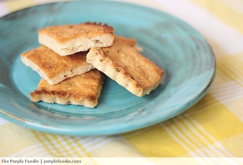 Buttery Lavender Shortbread