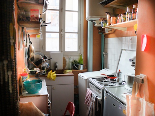 My orange kitchen