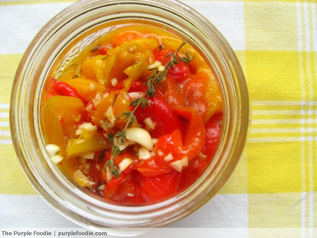 Marinated Sweet Peppers