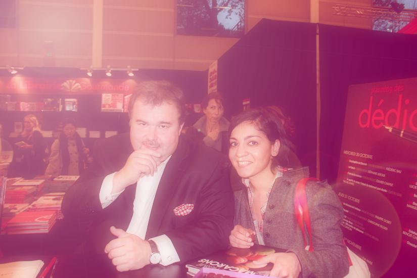 Shaheen Peerbhai with Pierre Hermé