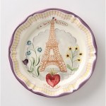 Paris Love Plate