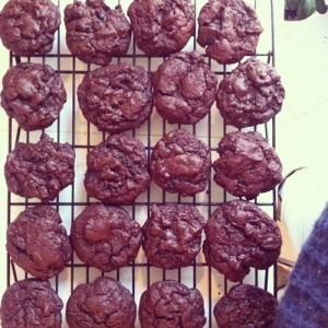 Double Chocolate Cookies